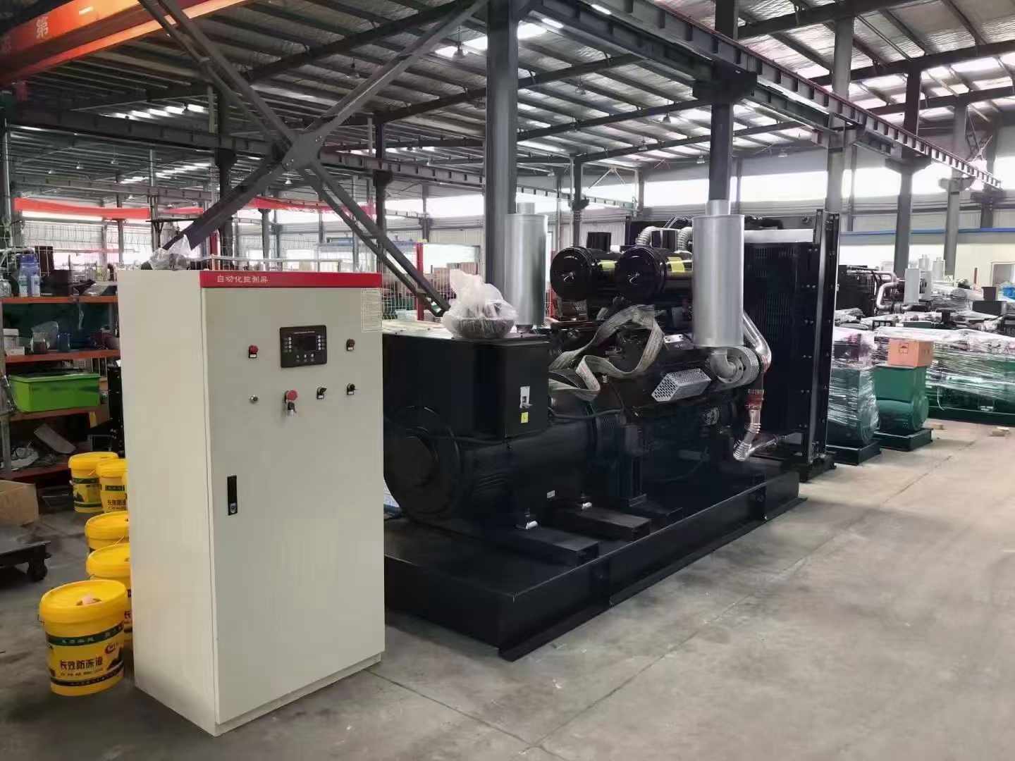 门头沟柴油发电机组负载测试时，若出现异常运行状态应如何处理？